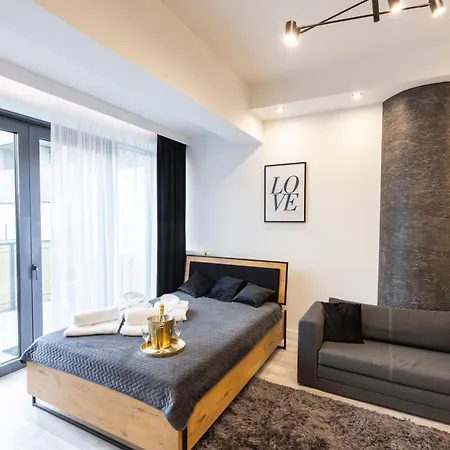 Apartly - Hanza Tower Lägenhet Szczecin