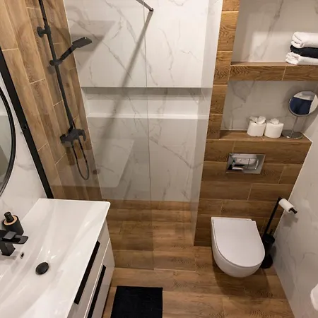 Apartmán Apartly - Hanza Tower Štetín