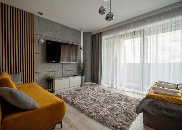 Апартаменты Apartly - Hanza Tower Щецин